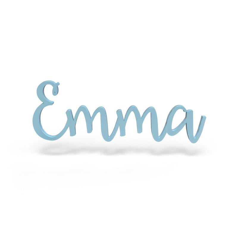 Emma Font - Wooden Monogram Sign