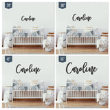 Hannah Font - Wooden Monogram Sign
