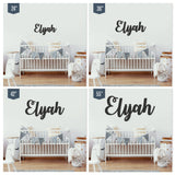 Landon Font - Wooden Monogram Sign