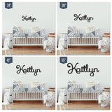 Layla Font - Wooden Monogram Sign