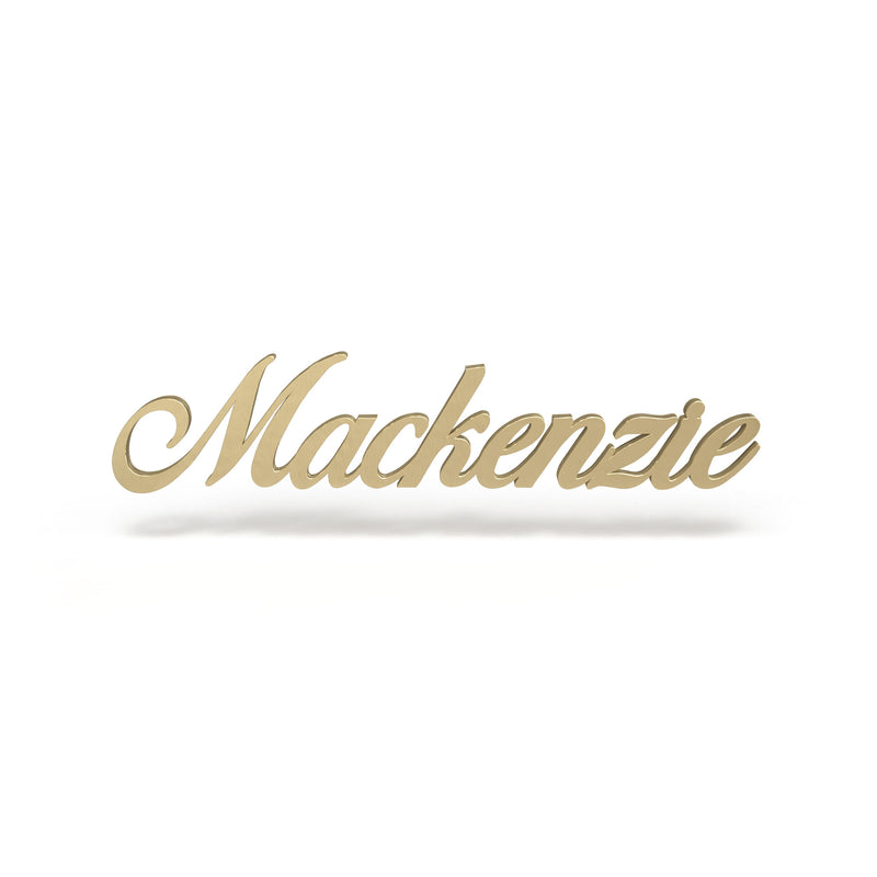 Mackenzie Font - Wooden Monogram Sign