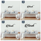 Olivia Font - Wooden Monogram Sign