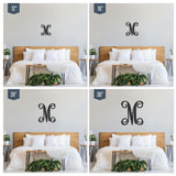 Regular Font - Wooden Monogram Sign