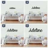 Zoe Font - Wooden Monogram Sign