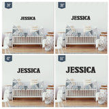 Alex Font - Wooden Monogram Sign