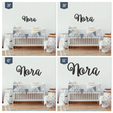 Aubrey Font - Wooden Monogram Sign