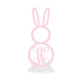 Bunny Single Monogram Sign