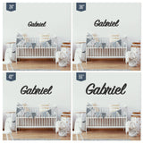 Cameron Font - Wooden Monogram Sign