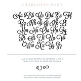Charlotte - Wooden Sign