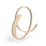 Dakota Font - Wooden Monogram Sign
