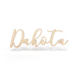 Dakota Font - Wooden Monogram Sign