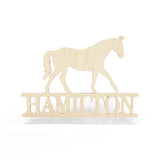 Horse Name Sign