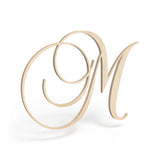 Katie Font - Wooden Monogram Sign