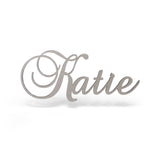 Katie Font - Wooden Monogram Sign