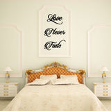 Olivia Font - Wooden Monogram Sign
