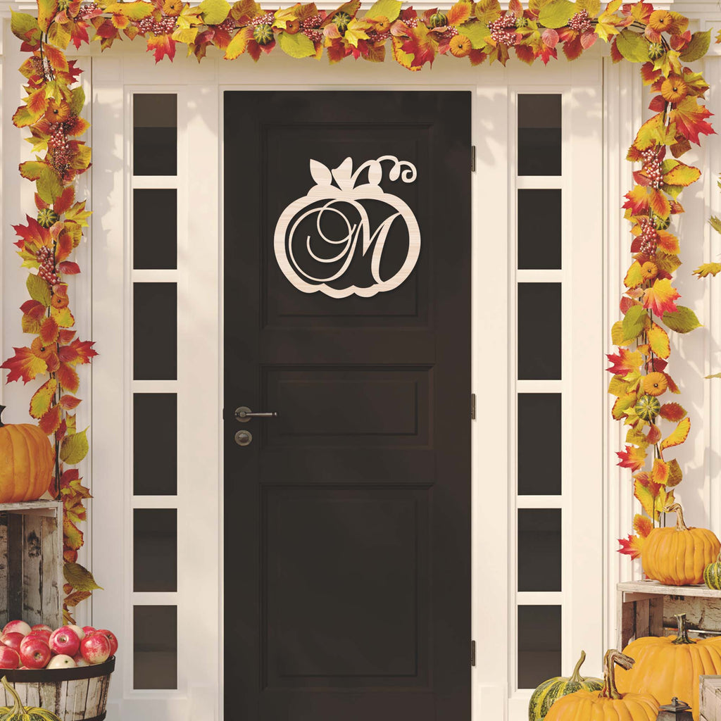 Fancy Pumpkin Monogram
