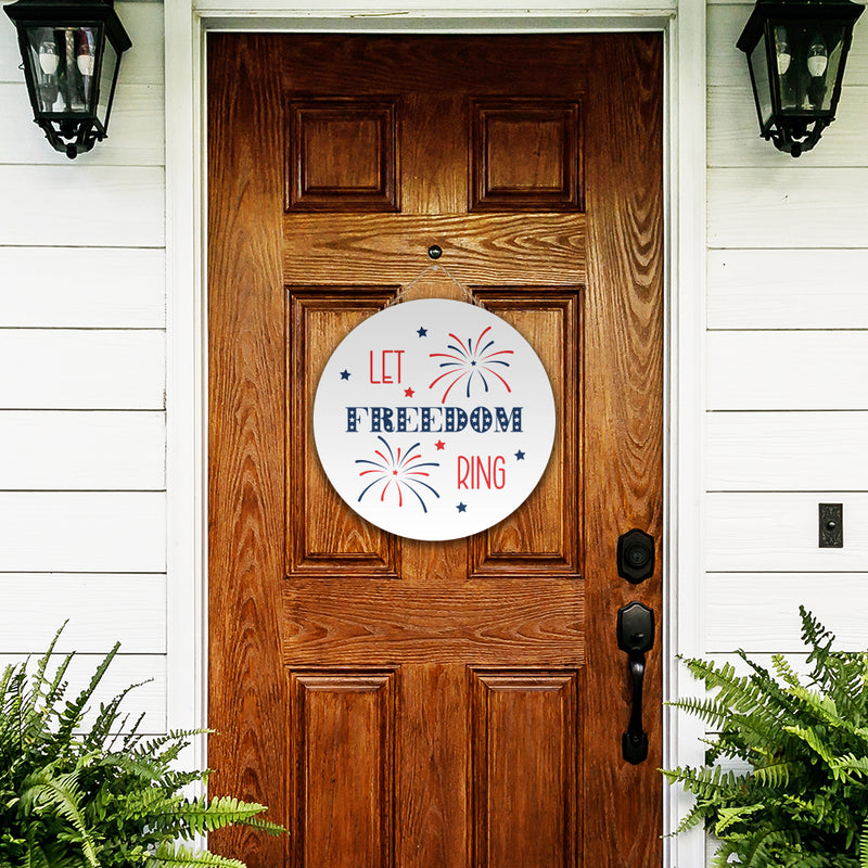 Door Hanger - Let Freedom Ring