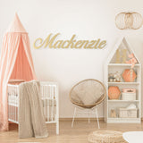 Mackenzie Font - Wooden Monogram Sign