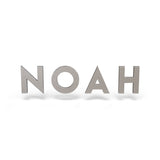 Noah Font - Wooden Monogram Sign