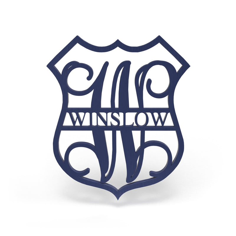 Police Badge Name Sign
