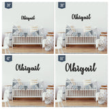 Riley Font - Wooden Monogram Sign
