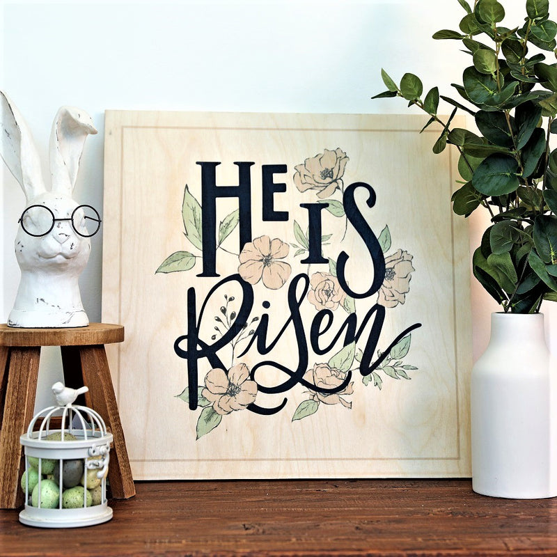 He Is Risen Square