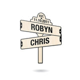 Couples Street Sign