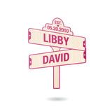 Couples Street Sign