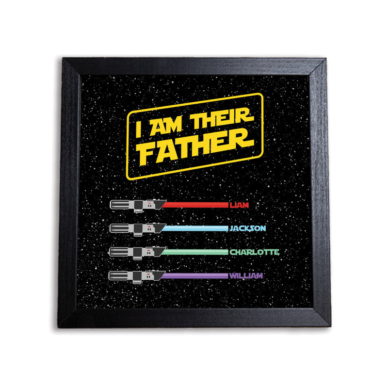 "I Am Their Father" Star Wars Frame
