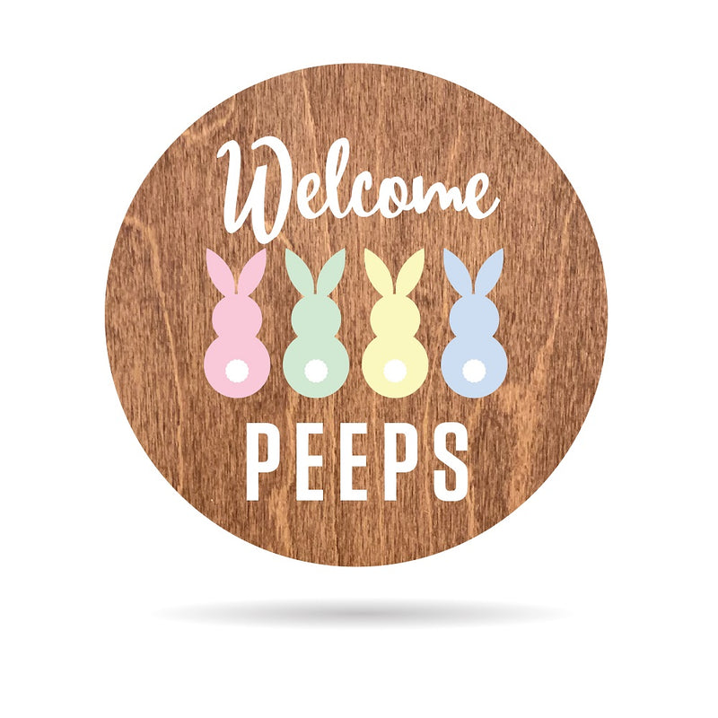 Welcome Peeps Round