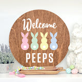 Welcome Peeps Round