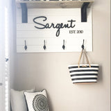 Brooklyn Font - Wooden Monogram Sign