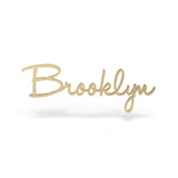 Brooklyn Font - Wooden Monogram Sign