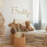 Brooklyn Font - Wooden Monogram Sign