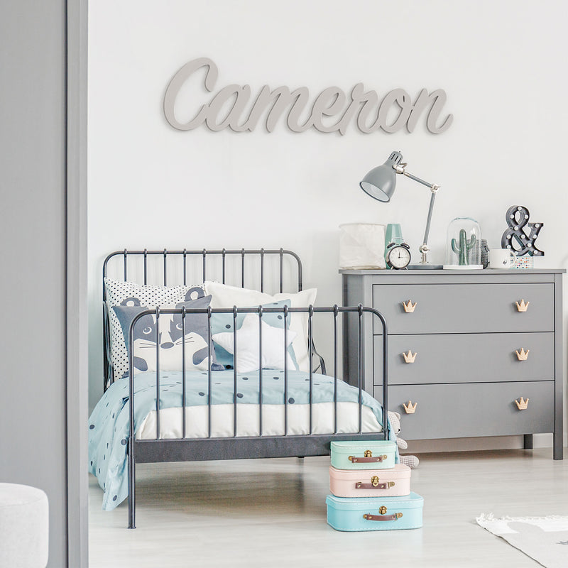 Cameron Font - Wooden Monogram Sign