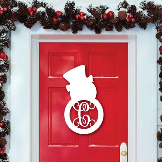 Snowman Monogram